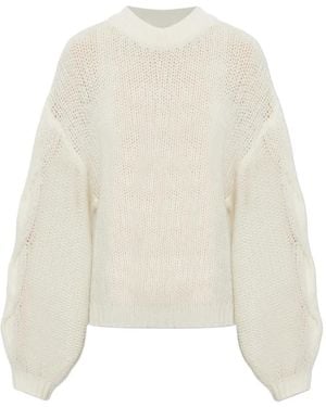 Lisa Yang Runi Cable-Knit Sweater - White