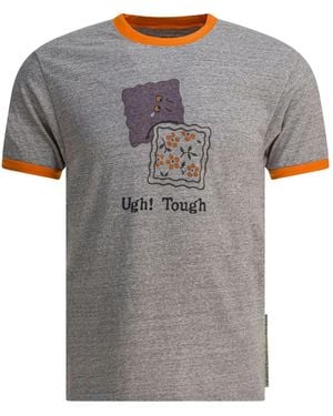 Kapital T-Shirt Met Grafische Print - Grijs