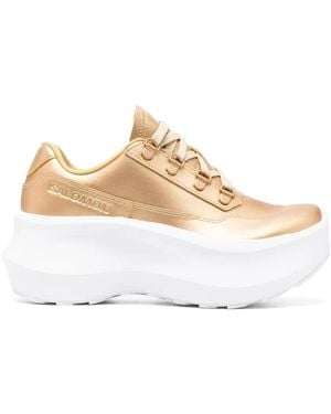 Comme des Garçons X Salomon Platform Trainers - White
