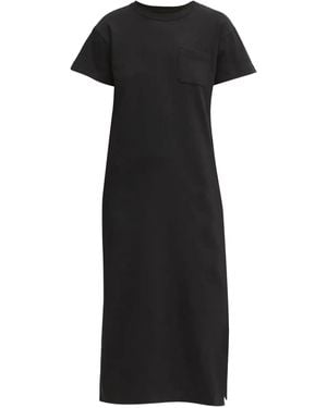 Fiorucci Pocket T-Shirt Day Dress - Black