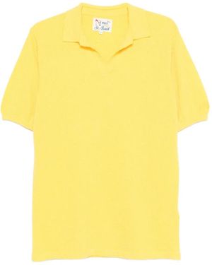 MC2 Saint Barth Short-Sleeve T-Shirt - Yellow
