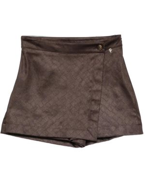 PHILIA LOFT Zip-Fastening Skorts - Brown