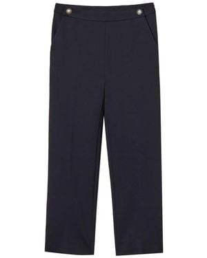 Twinset Cigarette Broek - Blauw
