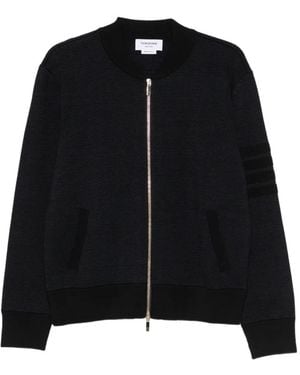 Thom Browne Cardigan Mit Reißverschluss - Schwarz