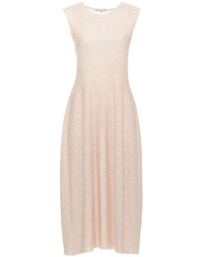 Antonelli Sequin-Embellished Midi Dress - White