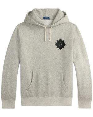 Polo Ralph Lauren Langärmeliger Hoodie - Grau
