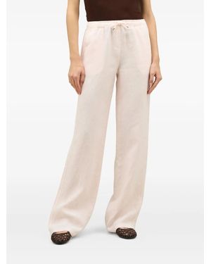 Boglioli Linen Trousers - Natural