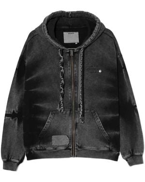 Musium Div. Hoodie À Logo Brodé - Noir