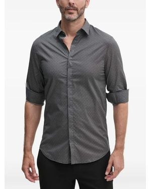ARMANI EXCHANGE Patterned Shirt - Grey