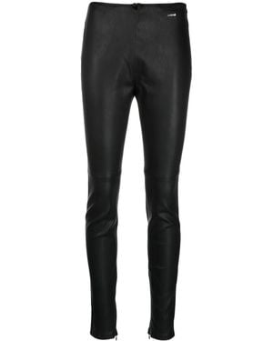 DSquared² High-Waist Skinny Leggings - Black