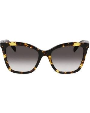 Longchamp Cat-Eye Frame Sunglasses - Brown