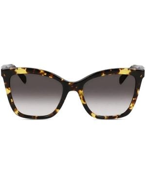 Longchamp Cat-Eye Frame Sunglasses - Brown