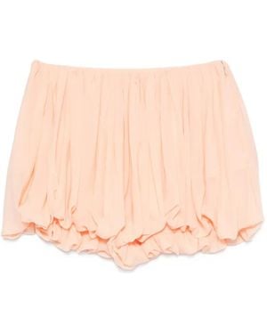 Chloé Geplooide Shorts - Roze