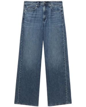 Rag & Bone Vaqueros Con Cinco Bolsillos - Azul