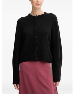 Ouí Ilaya Buttoned Cardigan - Black