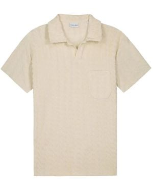 Maison Labiche Chest-Pocket Polo Shirt - Natural