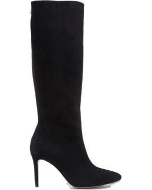 Ginissima 95Mm Pointed-Toe Boots - Black