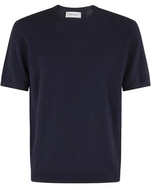 Kangra Textured T-Shirt - Blue