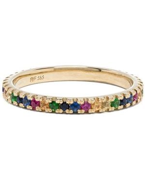 Roxanne First 14Kt Sapphire Eternity Band Ring - White