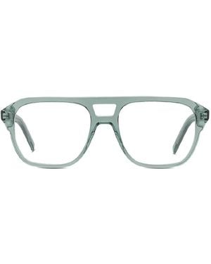 Givenchy Square-Frame Glasses - Green