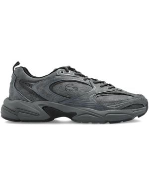 Lacoste Storm 96 Logo-Appliqué Sneakers - Grey