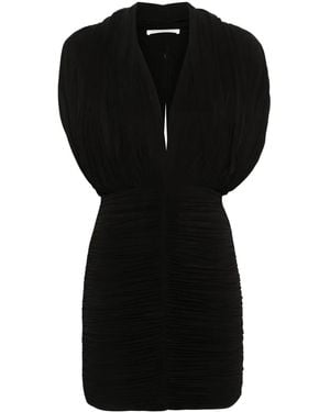 Philosophy Di Lorenzo Serafini V-Neck Ruched Dress - Black
