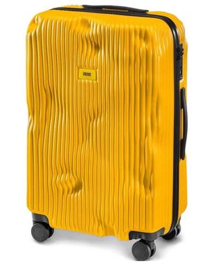 Crash Baggage Ribbed-Texture Holdall - Yellow