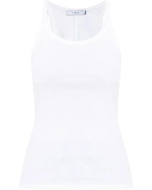 IRO Palissa Ribbed Tank Top - White