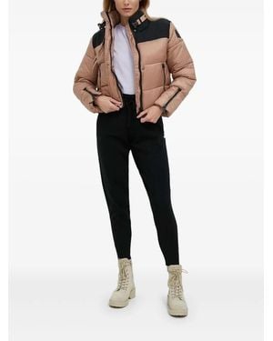INVICTA WATCH Colour-Block Puffer Jacket - Black