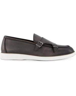 Atelier Verdi Adamo Double-Strap Monk Shoes - White