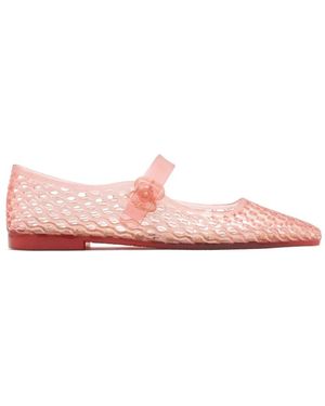 Sam Edelman Michaela Jelly Mary Jane Ballet Flats - Pink