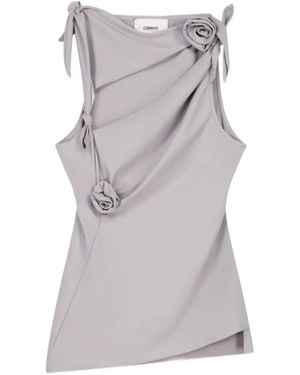 Coperni Geknoopte Top - Grijs