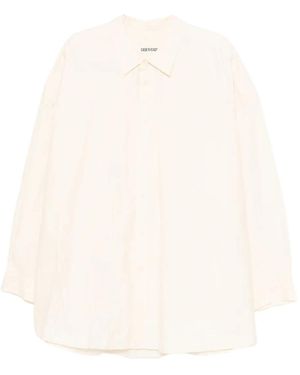 Casey Casey Crease-Effect Shirt - White