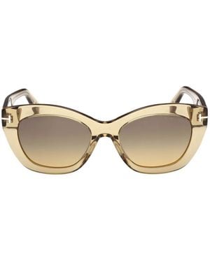 Tom Ford Gafas de sol con montura cat eye - Neutro