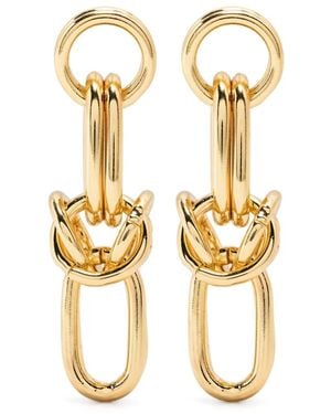FEDERICA TOSI Cecile ドロップピアス - メタリック