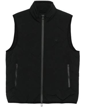 Emporio Armani Down Vest - Black