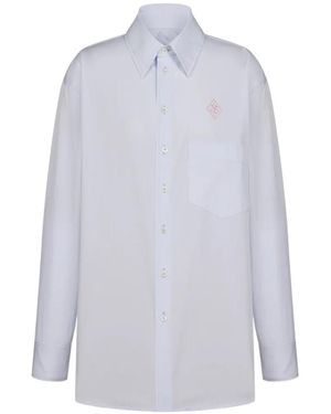 The Seafarer Kim Chest-Pocket Shirt - White
