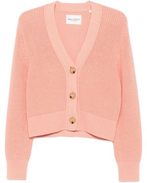 Marc O' Polo V-Neck Cardigan - Pink