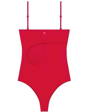 Courreges Loop Swimsuit - Red