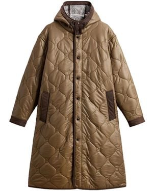 Woolrich Cappotto Trapuntato - Marrone