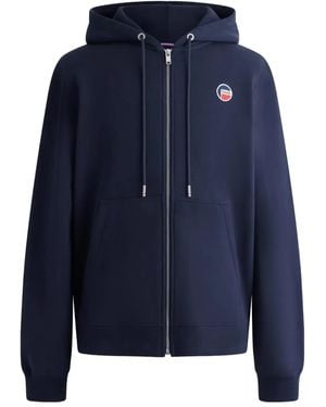 Fusalp Hoodie Vortico À Fermeture Zippée - Bleu