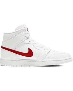 Nike Jordan 1 Mid Trainers - White