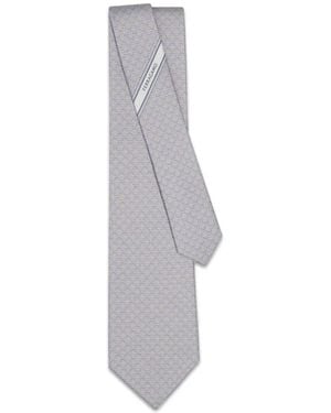 Ferragamo Cravatta - Bianco