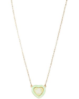 Cameo & Beyond Friendship Cherub Necklace - Metallic