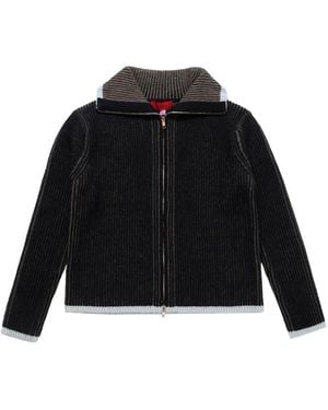 Eckhaus Latta Huddle Cardigan - Black