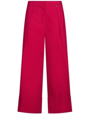 Liu Jo Pantalon À Coupe Évasée - Red