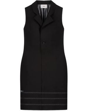Coperni Button Fastening Tailored Dress - Black