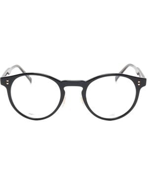 dunhill Gafas Con Montura Redonda - Marrón