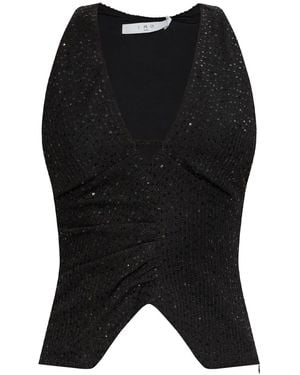 IRO Drap Detailing Vest - Black