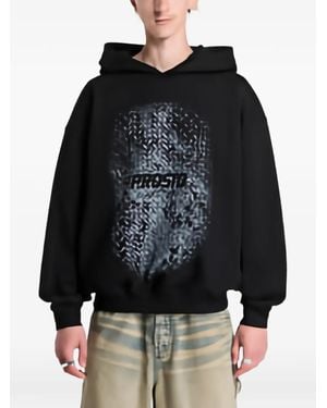 Prosto. Grade Logo-Print Hoodie - Black